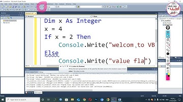 01 - تعلم البرمجة VB.Net 2010 Console Application  - م3 - كلية العلوم المالية والمصرفية عبس