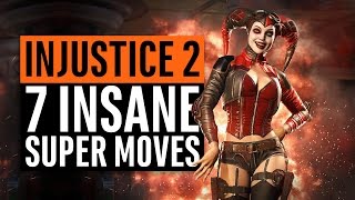 Injustice 2 | 7 Insane, Ridiculous and Downright Weird Super Moves