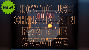 How to use the Trigger device and channels in fortnite creative 2021