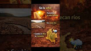 Qué pasaría si el amazonas desaparece? #viral #shorts #amazonas #colombia #important