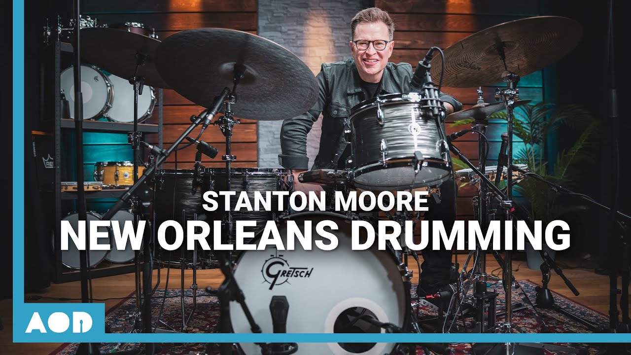 Stanton Moore - Get To Know The Feel Of New Orleans Drumming | Drum Lesson