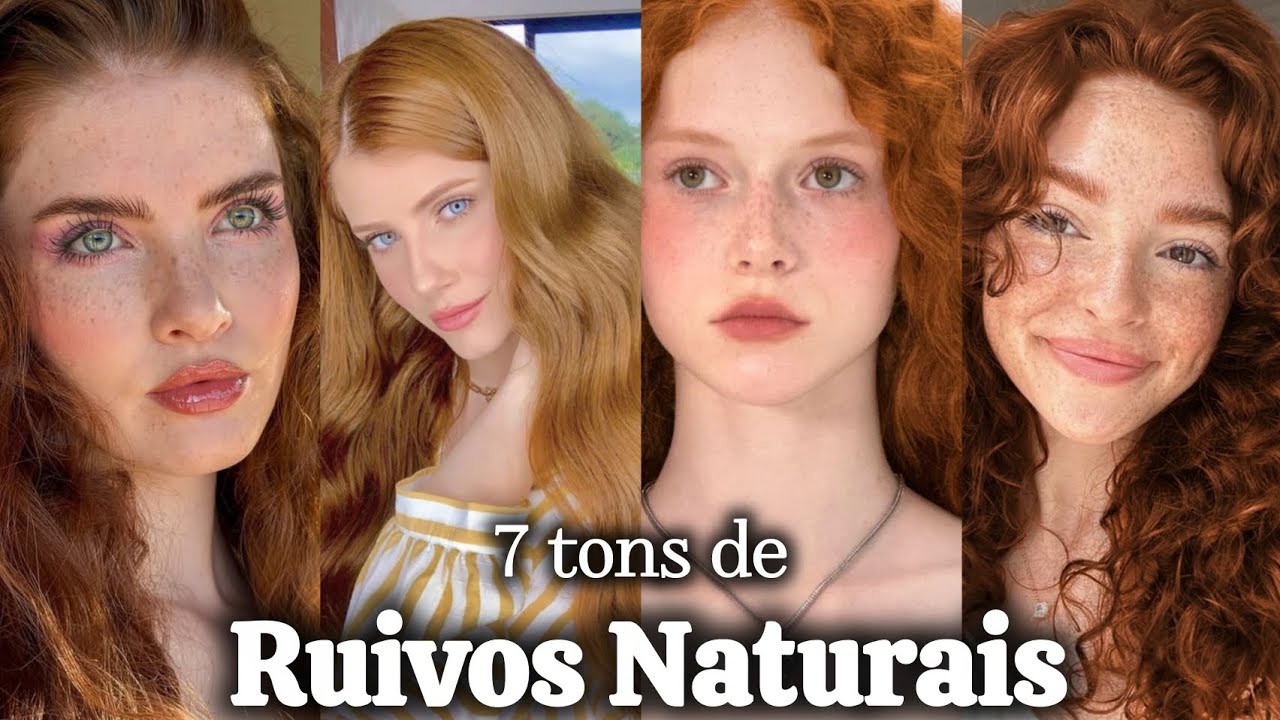 Tons de Ruivos Naturais #ruivos #ruivosnaturais 
