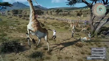 Final Fantasy XV Graphic Glitch