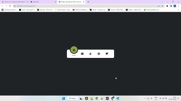 Magic navigation menu Indicator