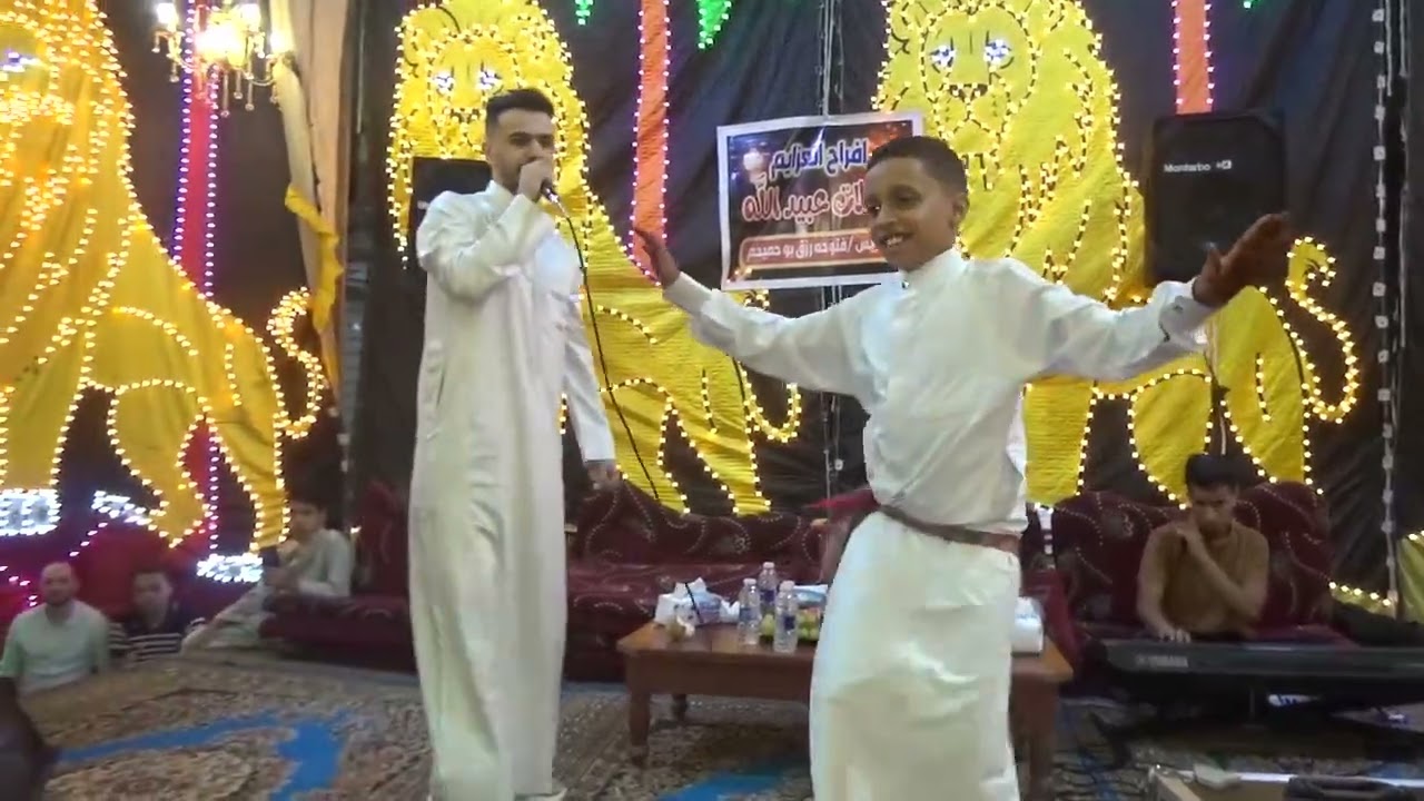 افراح العزايم عيت عبيدالله الفنان عاصي بو الواج والفنان حميد العبيدي الجزء الرابع