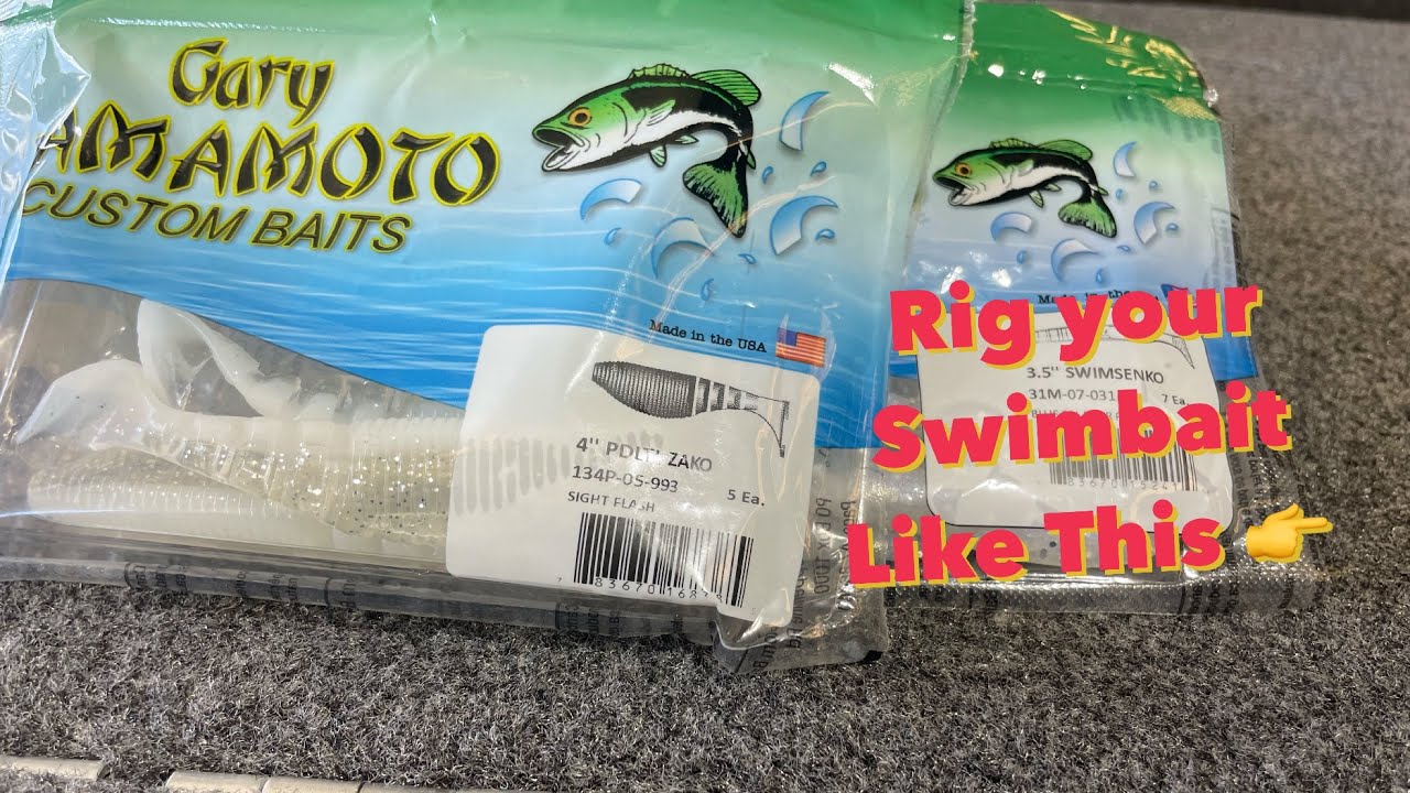 Rig a SWIMBAIT like this!    Rig It Playlist