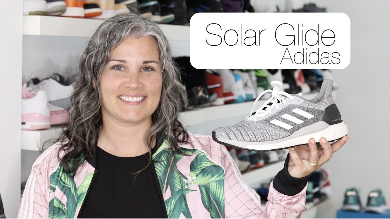 Comparison: Adidas SOLAR Boost vs. Solar GLIDE - YouTube