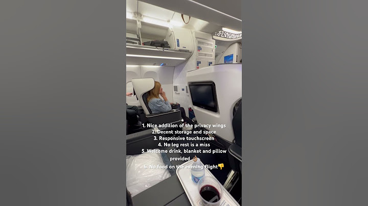 Newest delta plane - A321NEO first class