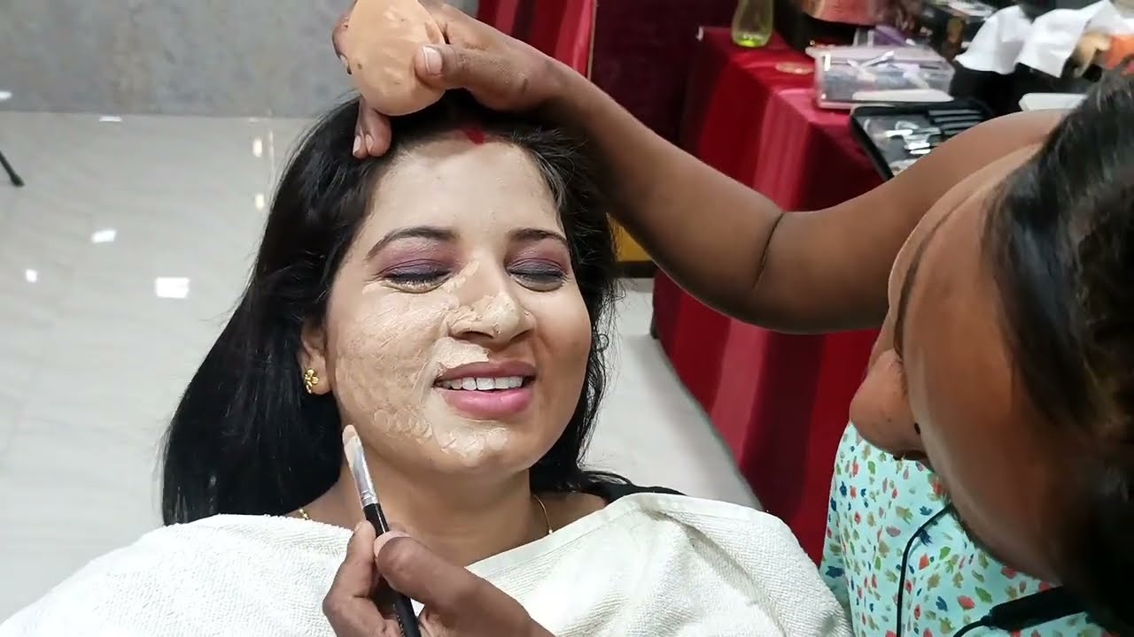 party makeup 💄 student practice makeup professional beautician