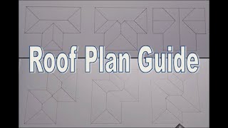 Roof Plan Tutorial   Technical Drawing