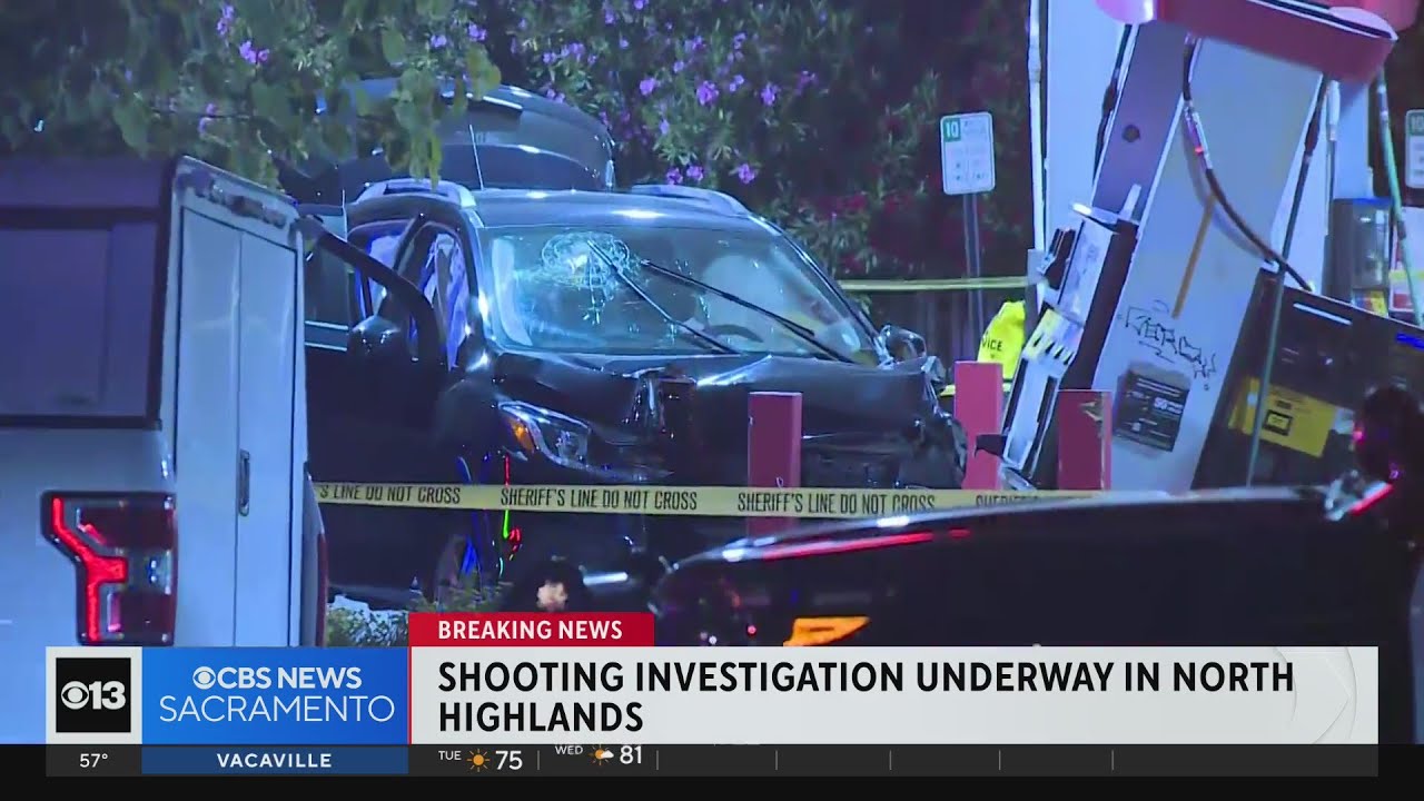Shooting in North Highlands leads to chase and crash
