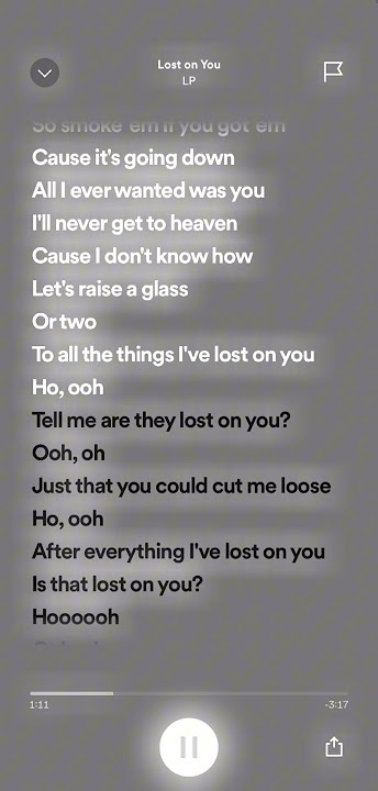 Lost on you-LP/speed up #keşfet #spotify #speedsong #speedup #music #lyrics #song #speed #audio