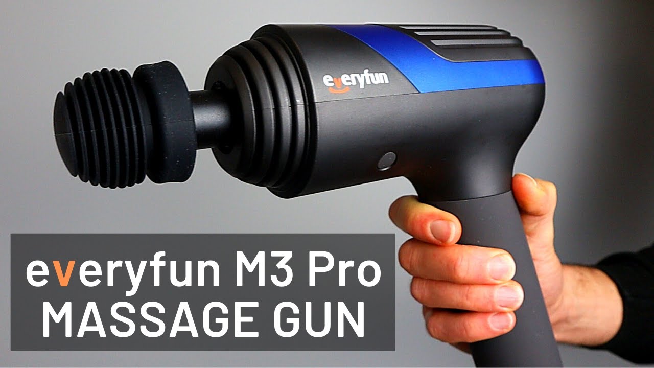 EveryFun M3 Pro Massage Gun Review YouTube