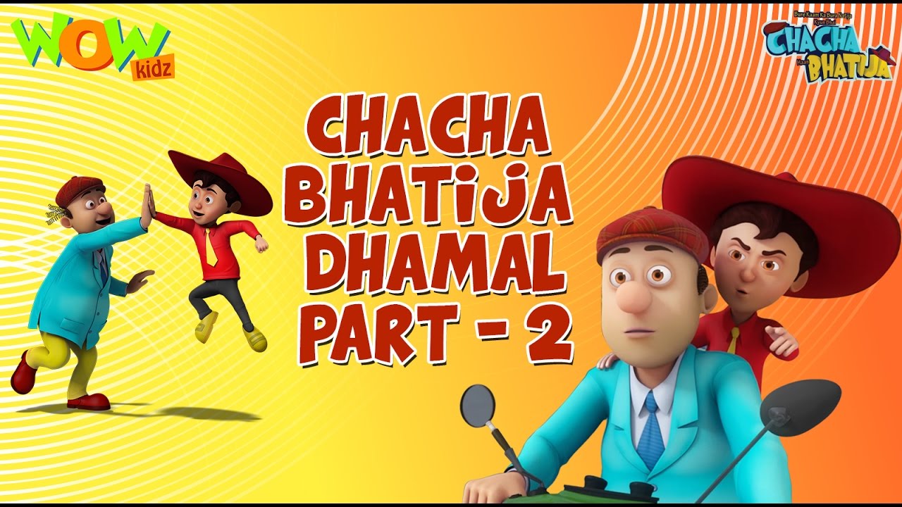 Chacha Bhatija Dhamaal Part 2 - Funny Videos and Compilations - 3D Animation Cartoon for Kids