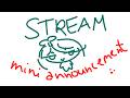 【DRAW MY LIFE】the stream and MINI ANNOUNCEMENT