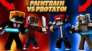 Minecraft HCF - 2v2 PAINTRAIN VS. PROTATO!! ( Arcane Factions )