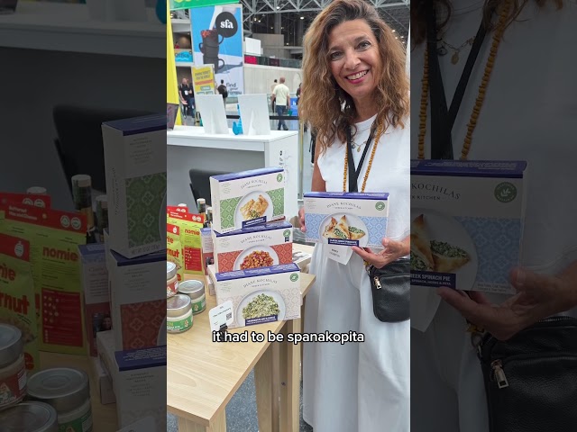 My First Frozen Food Line Starts With Spanakopita | Diane Kochilas
