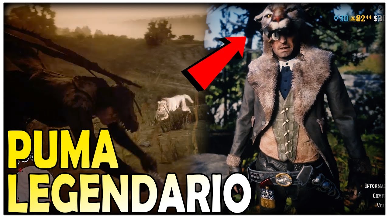 tensión maravilloso Camello Como Conseguir😱EL ABRIGO LEGENDARIO DEL PUMA IGUGA!!💪Red dead redemption 2  ONLINE - YouTube