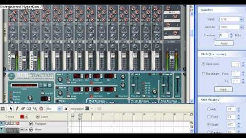 Benassi Bass from scratch - tutorial on reason4 part4/4