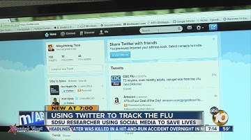 SDSU researcher: Using Twitter to track the flu could save lives
