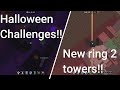 2021 halloween challenges  new towers roblox