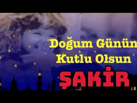 İYİ Kİ DOĞDUN ŞAKİR 3. KOMİK DOĞUM GÜNÜ MESAJI 🎂 *ABİDİN KUKLA*