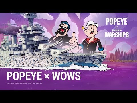 Popeye in the Armory! | Please welcome Popeye the Sailor ManTM to World of Warships!