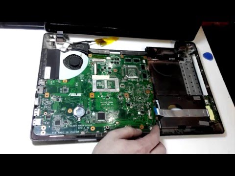 Как разобрaть ноутбук ASUS K53S How to disassemble laptop ASUS K53S