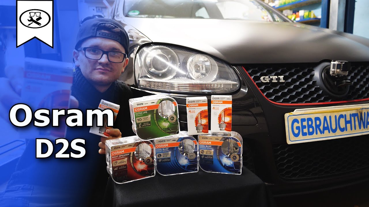 Osram D2S Xenon Test Brenner Vergleich