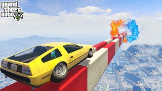 Only God Level Players Complete This 0.0066% impossible Car Race in GTA 5!