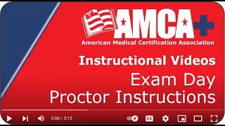 Exam Day Proctor Instructions
