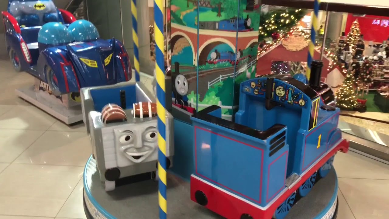 Thomas And Friends Carousel Kiddie Ride - YouTube