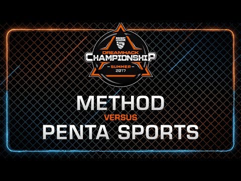 Method vs Penta sports - Rocket League Championship - DreamHack Summer 2017