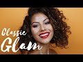 Classic Winged Glam Makeup Look | Urban Decay Heat Palette