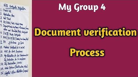 నా Group 4 Certificate verification ఎలా జరిగిందంటే,,,Certificates order for group 4..#tgpsc #group 4