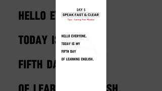 Improve your spoken English by reading simple sentences on screen #english #shorts #viral #learning