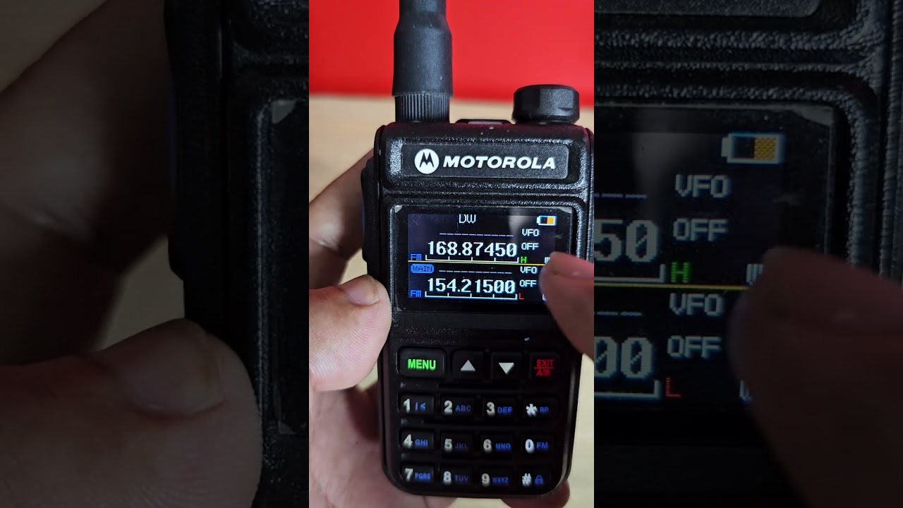 วิธีตั้งสเตป Step Motorola GP559