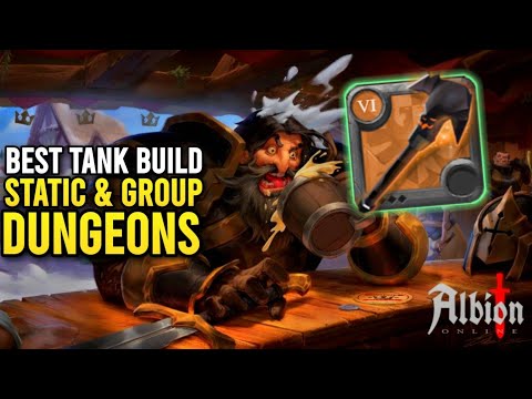 Best PvE Tank Build: Static & Group Dungeons in Albion Online!