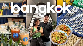 One day in Si Lom, Bangkok! 🇹🇭 Dusit Central Park, cafes, local food court (Bangkok travel vlog)