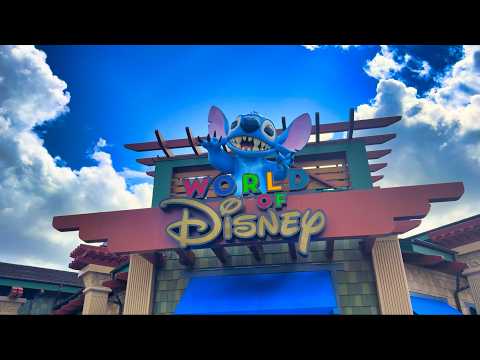 Disney Springs World of Disney Store 4K Full Walkthrough Merchandise Tour