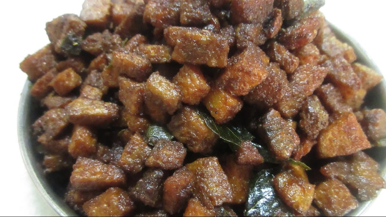 Chena fry, Elephant yam fry, Recipe in Tamil | Haran