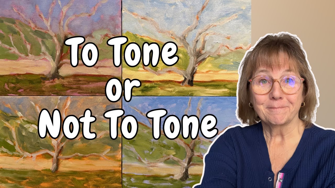 Canvas Toning 101: Color Choices & Letting the Underpainting Glow