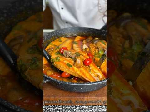 ЛОСОСЬ В СОУСЕ ТОМ-ЯМ. Это очень вкусно -обязательно готовьте.