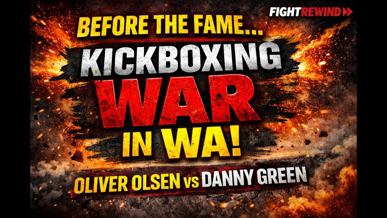Oliver Olsen 🆚 Danny Green W.A State Kickboxing Title