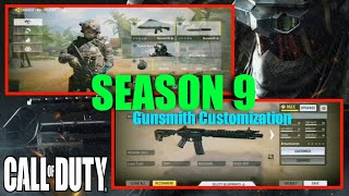 SEASON 9 GUNSMITH CUSTOMIZATION! *Over 50 brand new Attachments they added on CODmobile!*