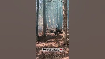 Intense advance through the forest 🚩 #airsoft #cqb #forest #ctf #skirmish #fyp #shorts