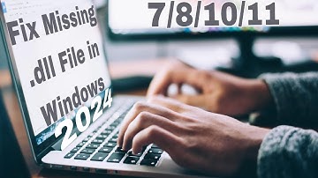 || Fix Missing .dll File in Windows 7/8/10/11 | 2024 ||