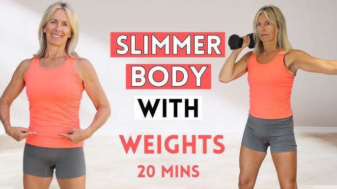 Slim Down & Lose Fat 20 Minute Home Workout (Low Impact & No