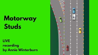 Motorway Reflective Studs  UK Theory Test