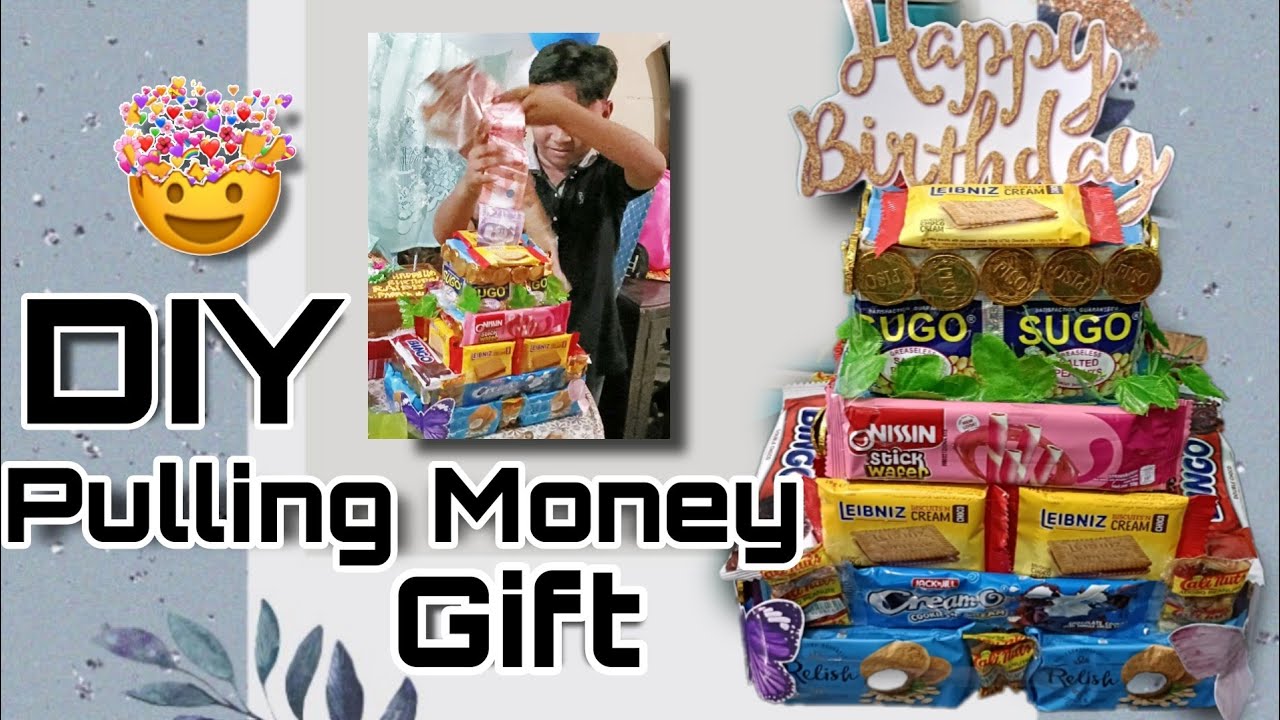 DIY Pulling Money Gift/ Mom kikays channel - YouTube